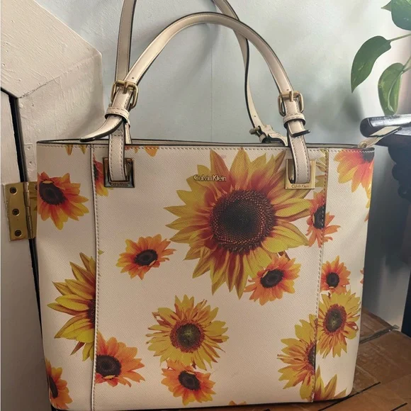 Sunflower calvin klein bag discount